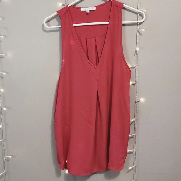 H15- ROSE & OLIVE : WOMENS PINK SLEEVELESS TOP - Picture 1 of 3
